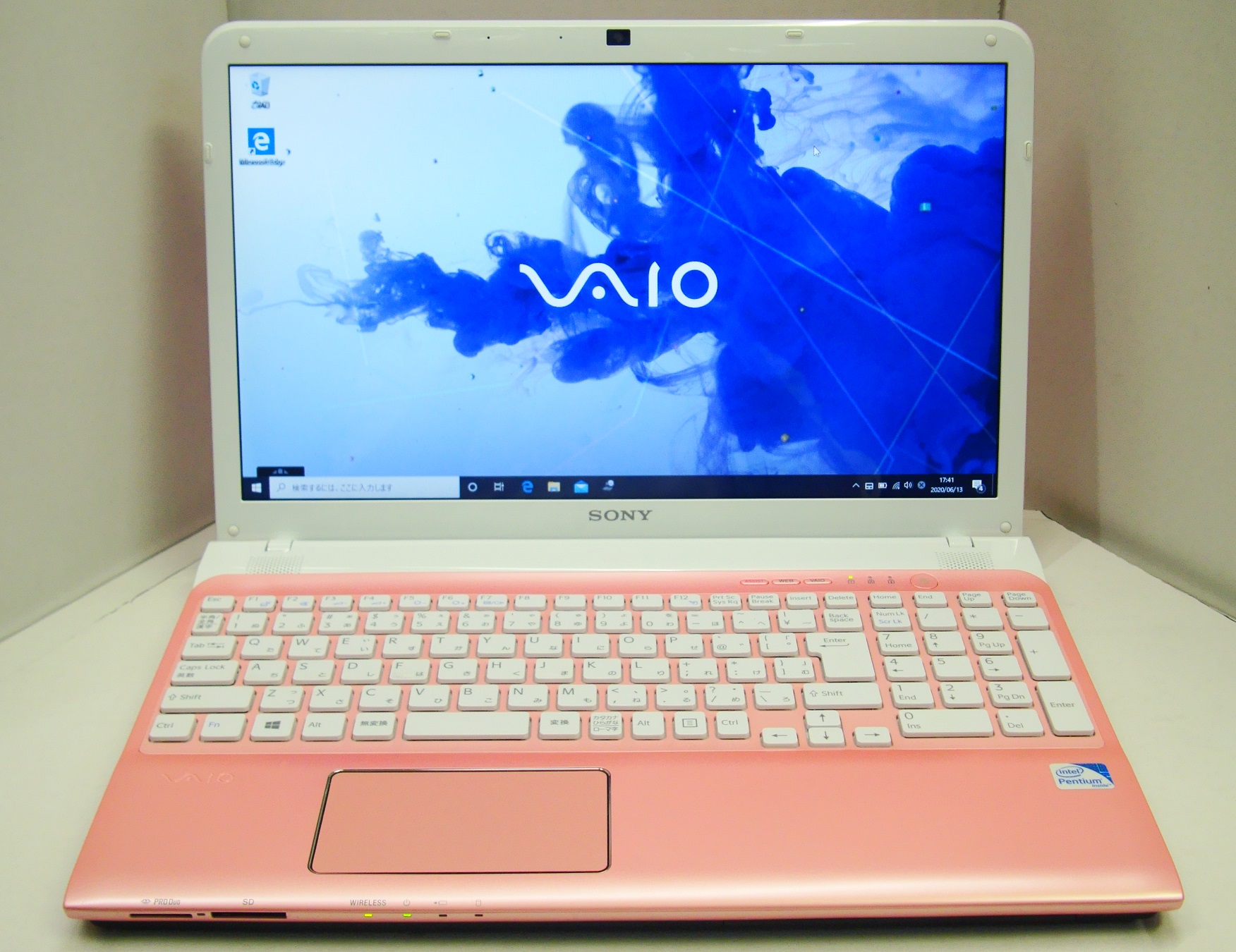 SONY VAIO SVE151J13N CPU:Pentium 2002M 2.40GHz / メモリ:4GB / HDD