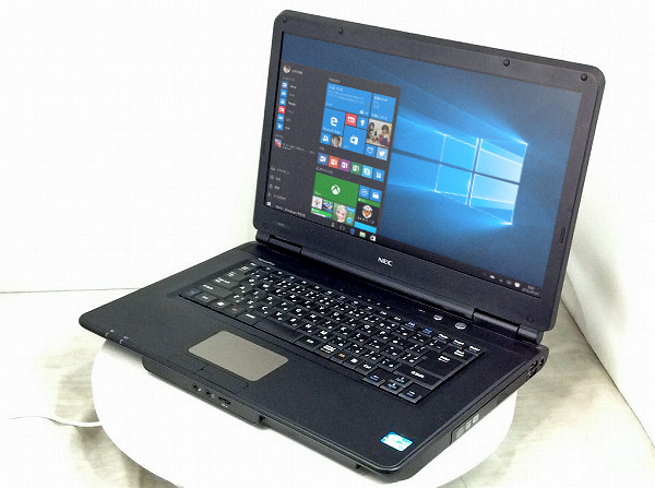 NEC VersaPro VK23TX-C CPU： Core i5 2410M 2.3GHz/メモリ：4GB/HDD