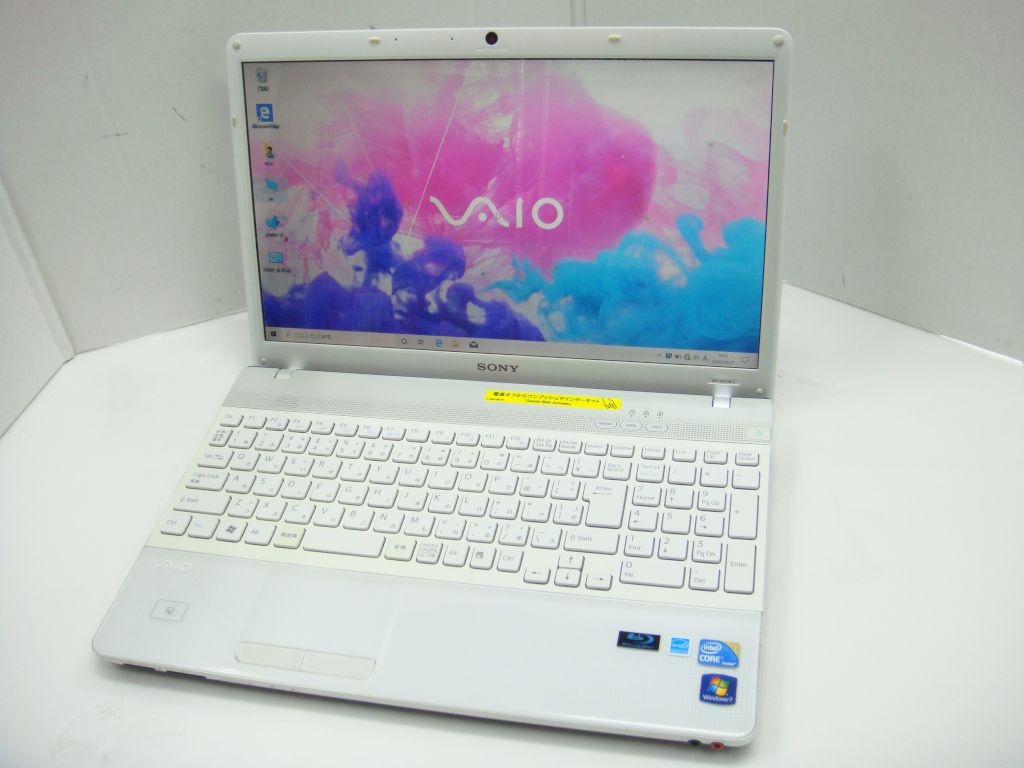 SONY VAIO VPCEB29FJ CPU：Core i5-M450 2.4GHz / メモリ：4GB / SSD