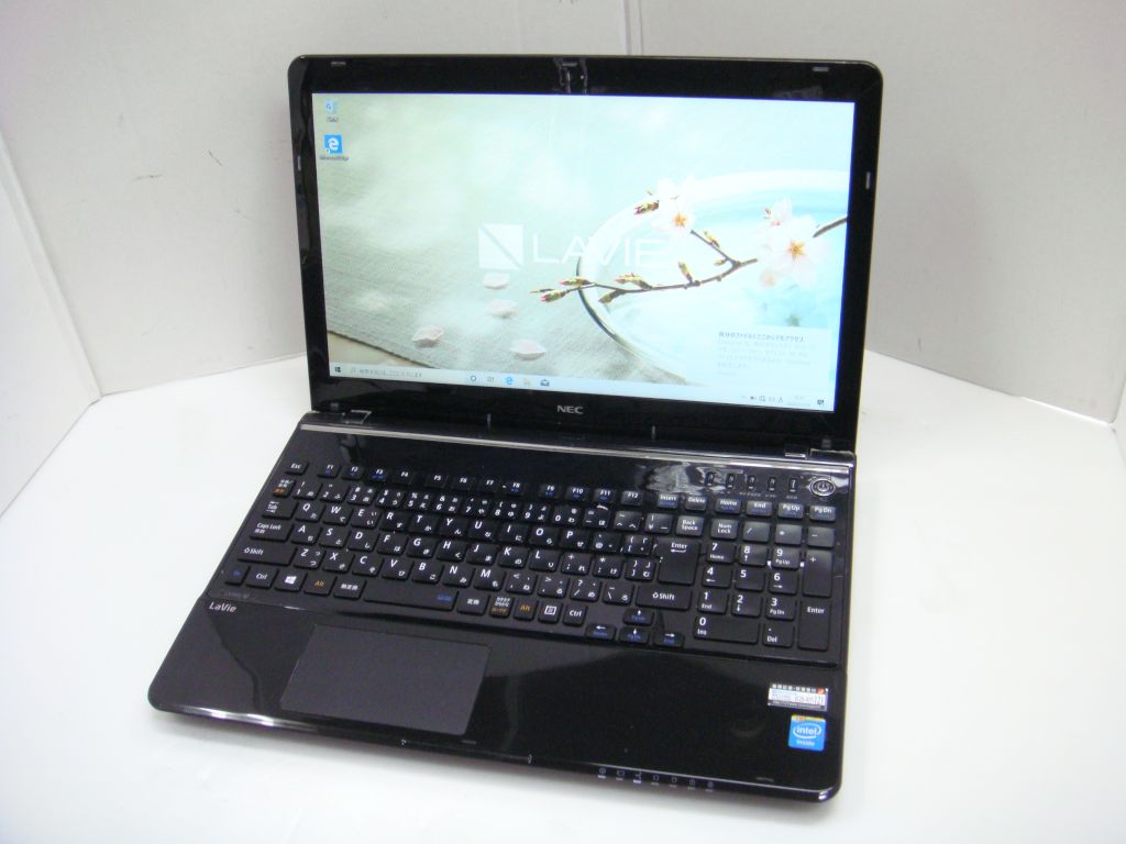 NEC PC-LS150MSB CPU：Celeron‐1000M 1.8GHz /メモリ：4GB / HDD