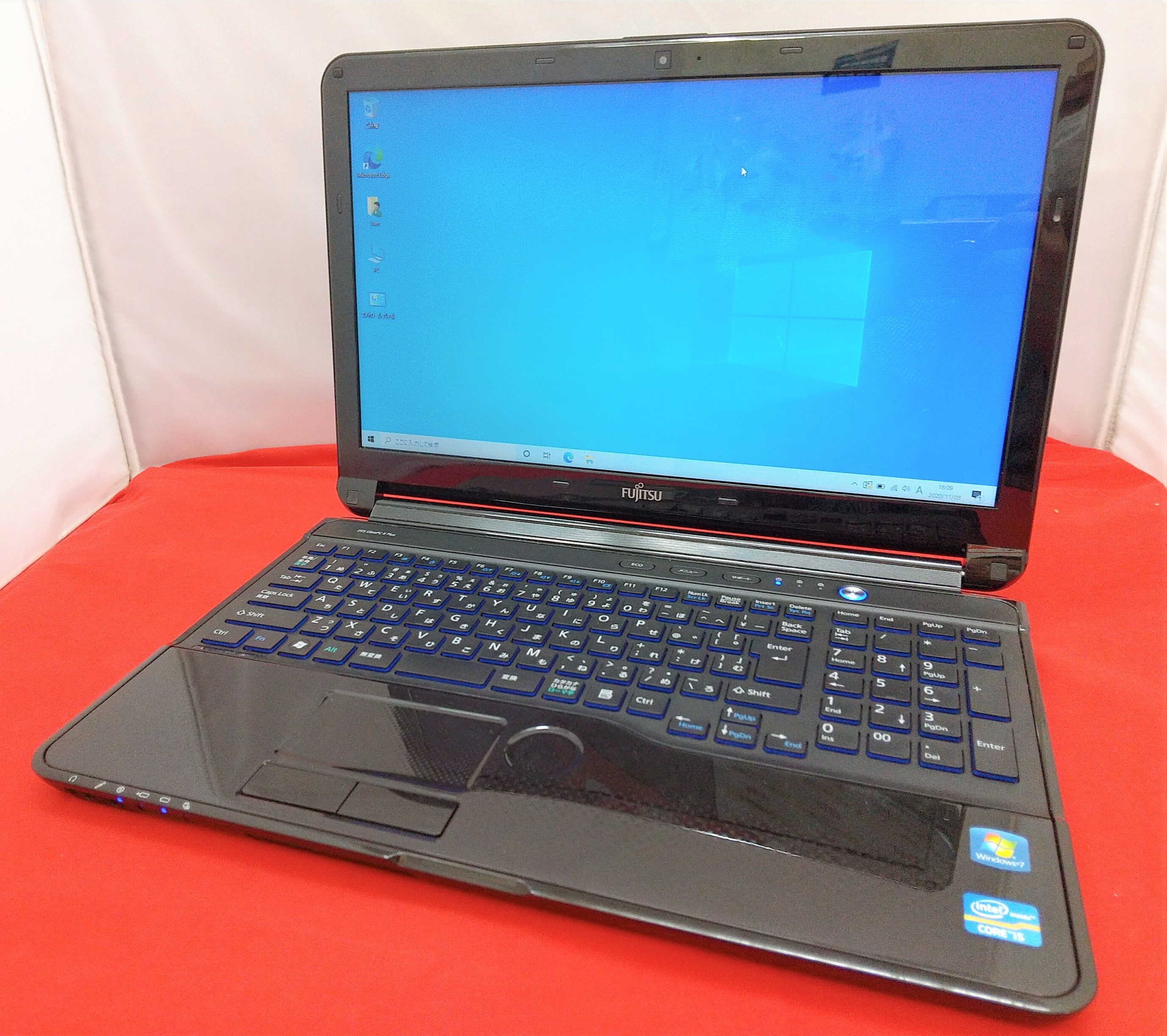 富士通 LIFEBOOK AH54/G Windows10 Home 64bit(HDDリカバリ) / Polaris