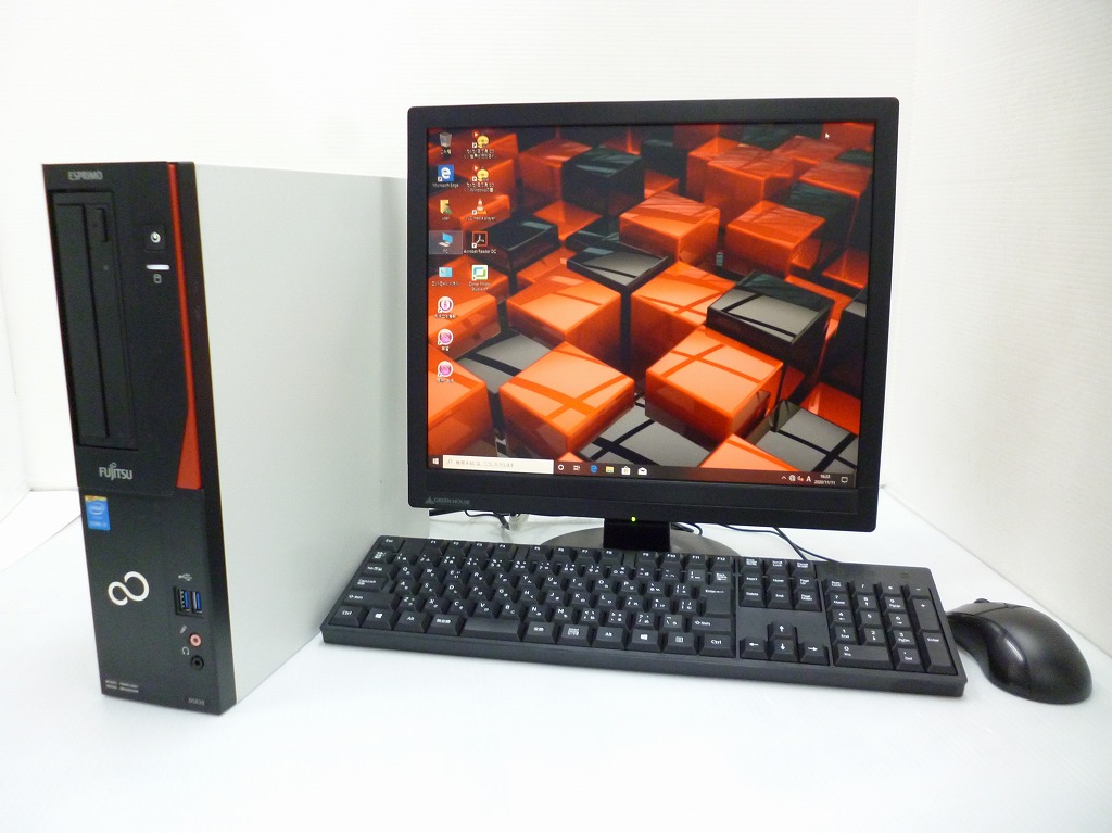 富士通 ESPRIMO D583/J CPU:Corei5 4590 3.30GHz/メモリ:4GB/HDD:320GB