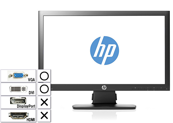 HP Compaq Pro 6300 SFF、Pro Display P201