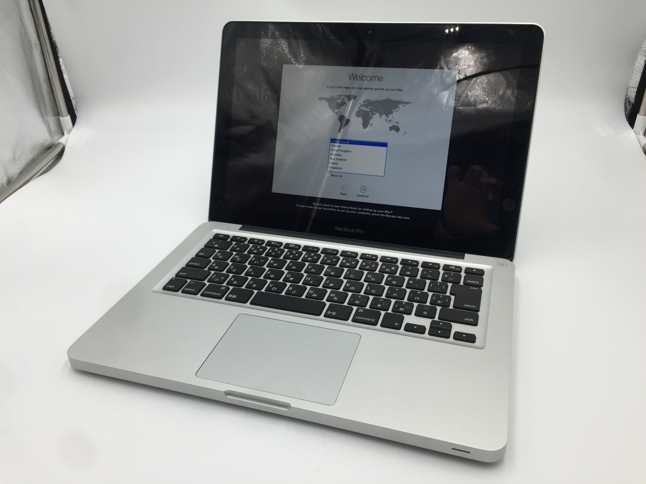 Macbook Pro  メモリ8GB SSD core i5