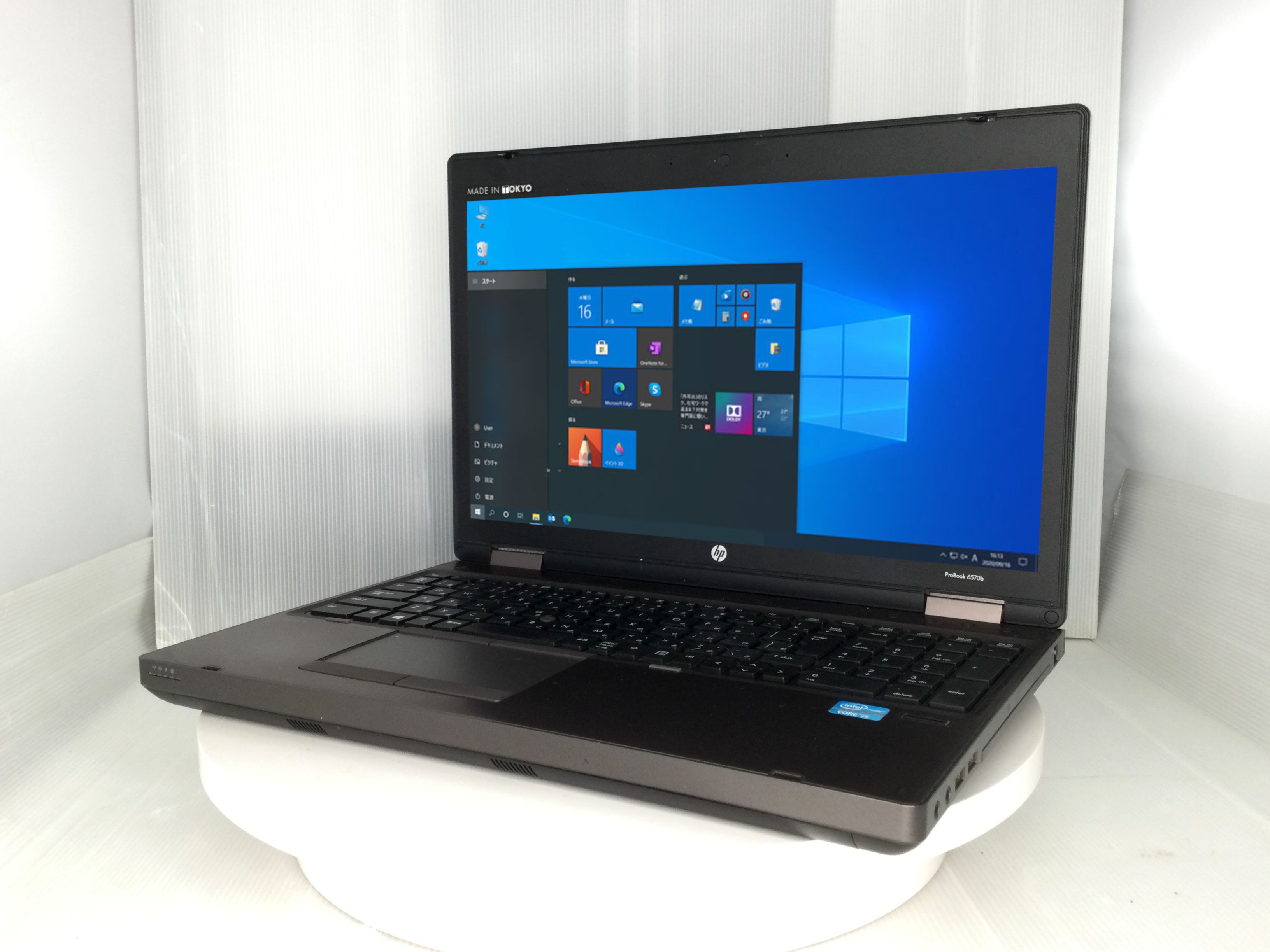 HP ProBook 6570b 無線LAN内蔵モデル CPU： Core i5 3380M 2.9GHz