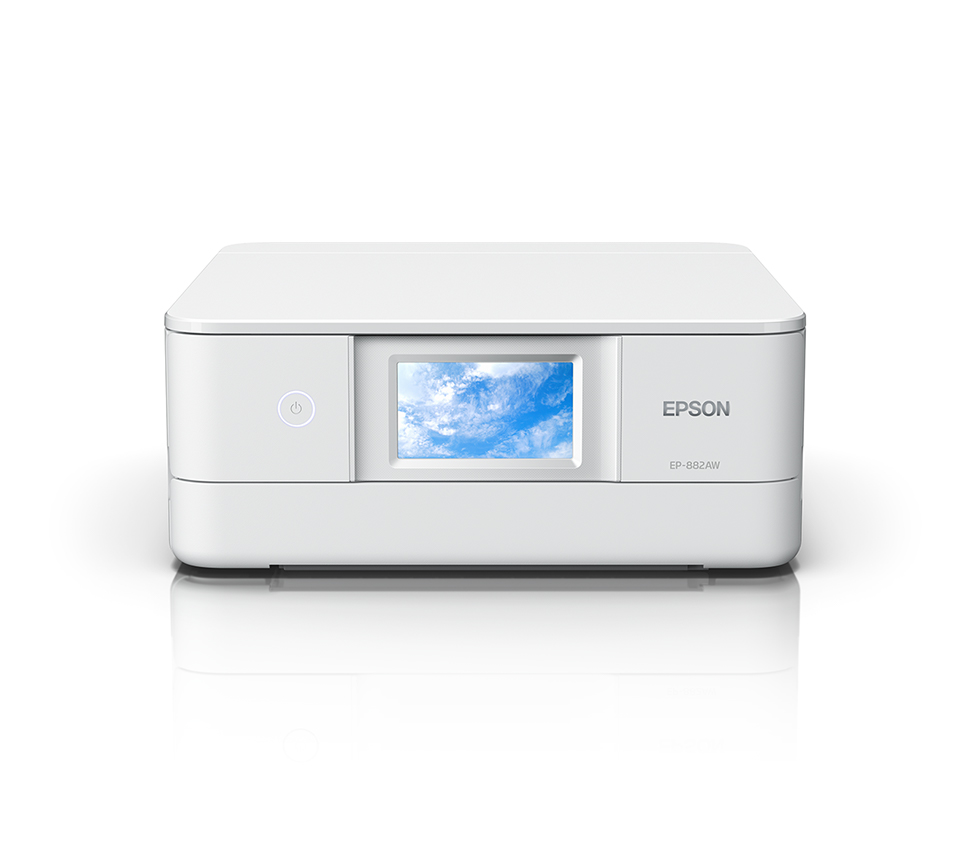 EPSON 複合機プリンター Colorio EP-882AW 新品、無線ＬＡＮ、サプライ ...