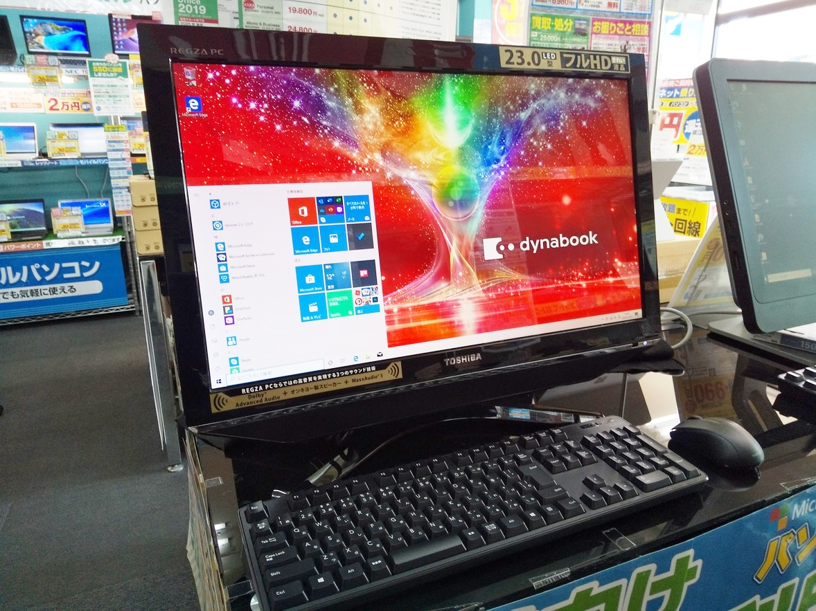 東芝 REGZA D731/T7EB WEBカメラ・マイク内蔵モデル (Core i7-2670QM