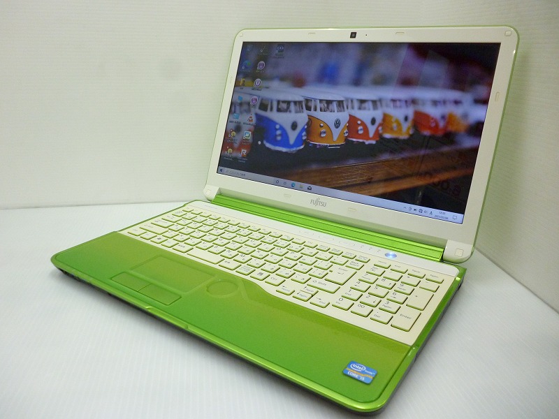 富士通lifebook ノートパソコン 品 Windows10 AH54/G