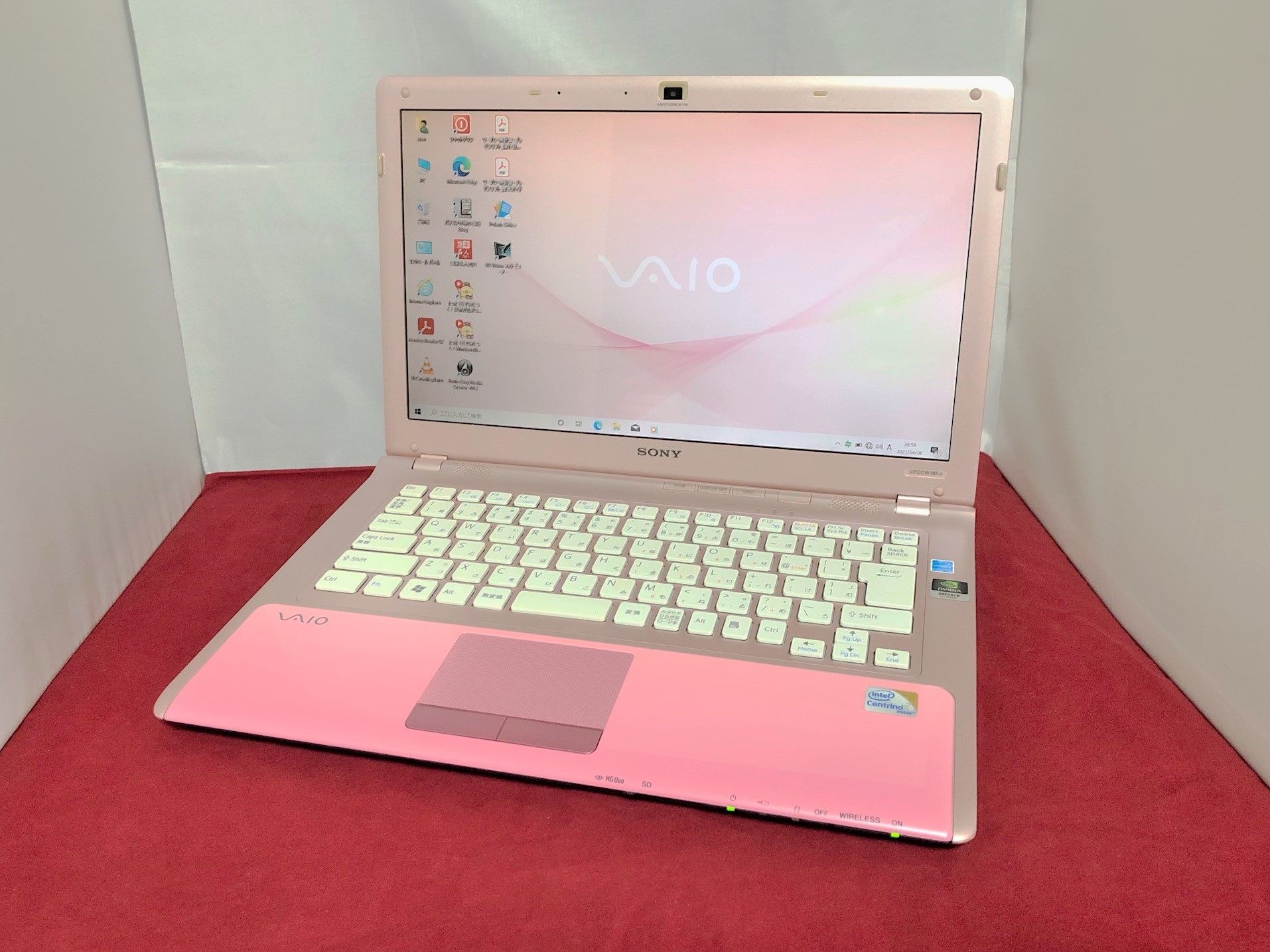 SONY VAIO VPCCW18FJ/P Windows10 Home 64bit(HDDリカバリ) / Polaris