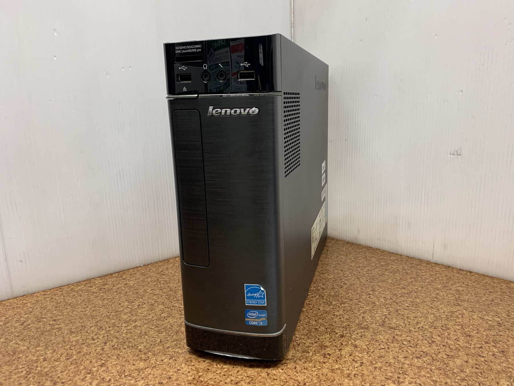 Lenovo H520s CPU：Core i3 3220 3.3GHz / メモリ：8GB / HDD 1TB