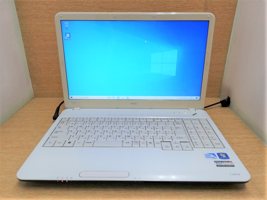 NEC PC-LS150DS6W CPU：Intel Pentium CPU P6200 2.13GHz/メモリ：4GB