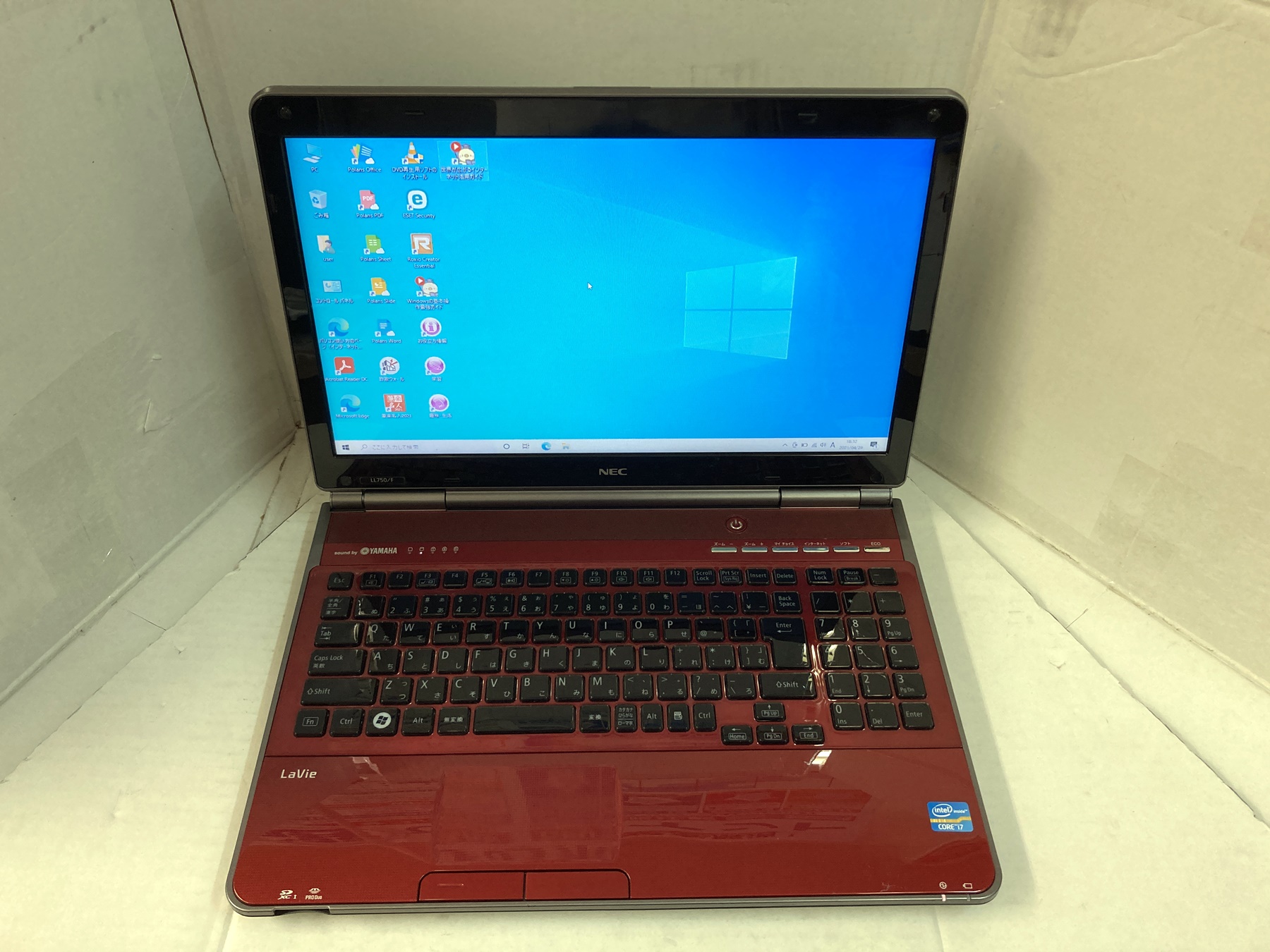 NEC LaVie LL750/F クリスタルホワイト CPU：Core i7-2670QM 2.2