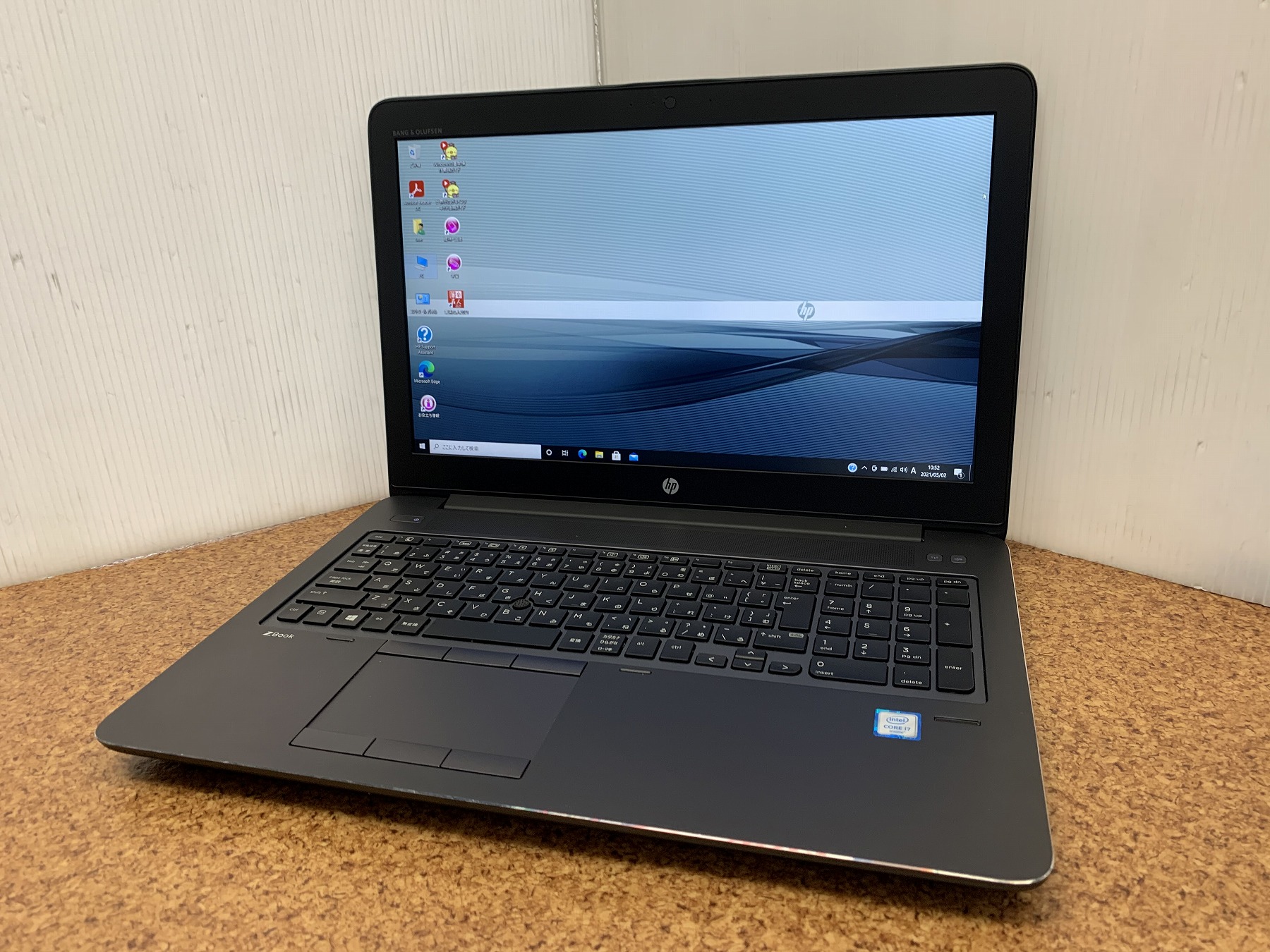 日本HP Zbook 15 G3 CPU：Core i7 6700HQ 2.6GHz / メモリ：16GB