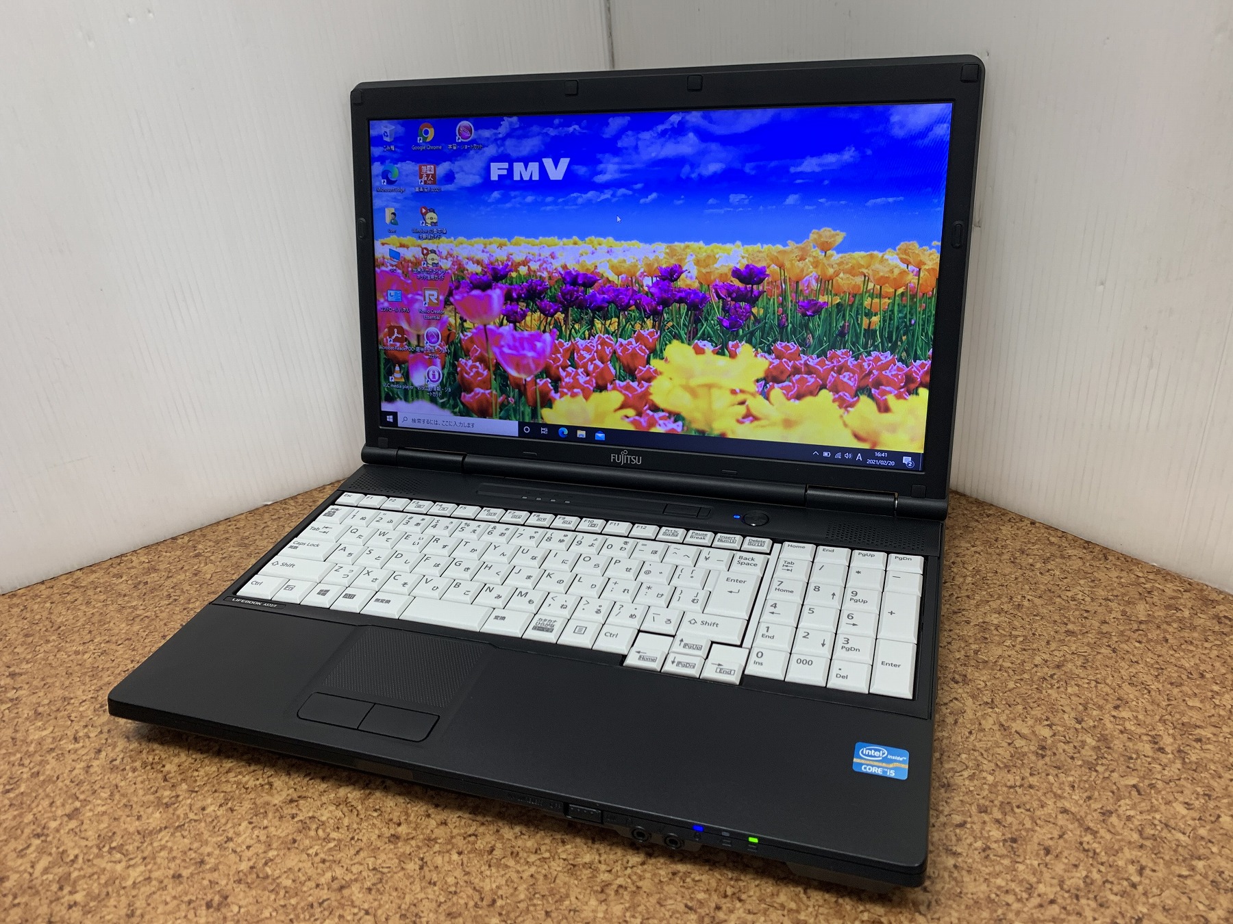 富士通 LIFEBOOK A572/F CPU：Core i5 3320M 2.6GHz / メモリ：8GB