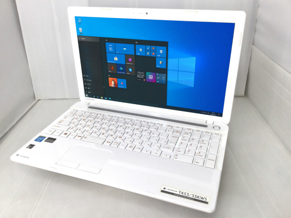 東芝 dynabook PT45333KSXWS3 CPU： Celeron 1037U 1.8GHz/メモリ：4GB