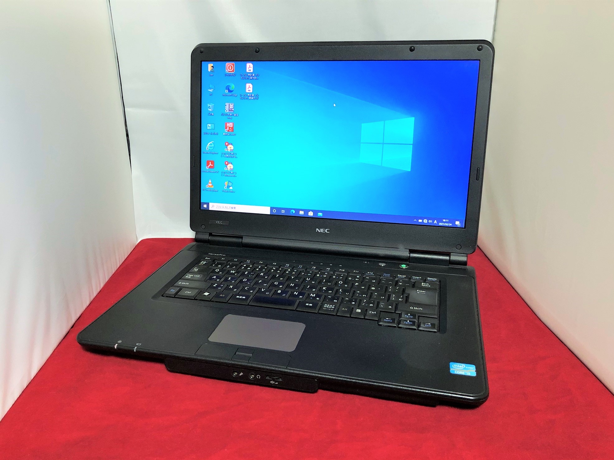 NEC VersaPro PC-VK21LXZCC Windows10 Pro 64bit(HDDリカバリ