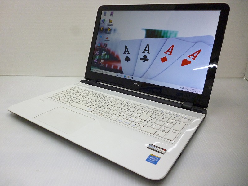 NEC LaVie LS150/T CPU:Celeron 2957U 1.4GHz/メモリ:4GB/SSD:240GB