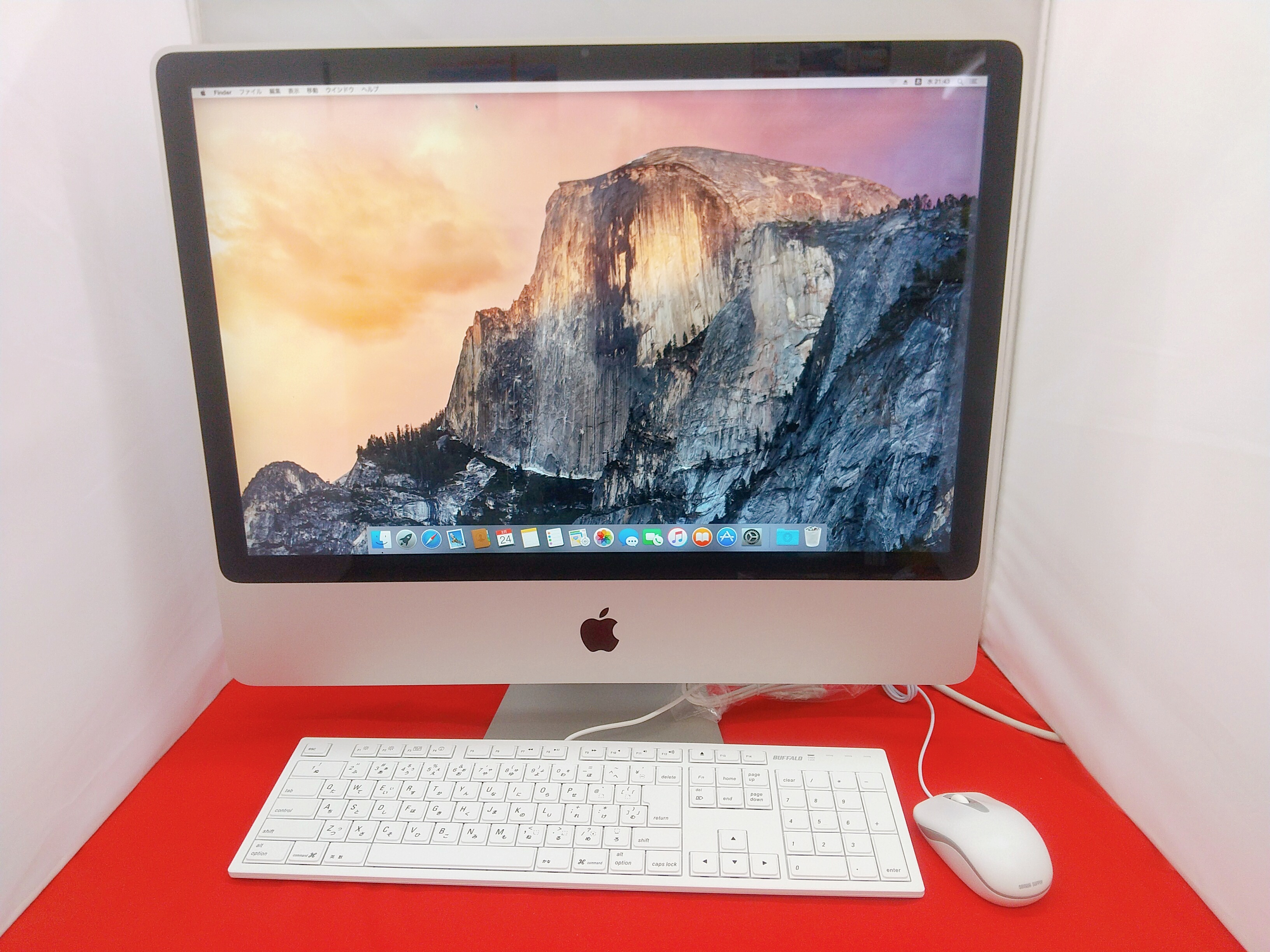 APPLE iMac MC325J/A AMD Radeon HD 2600 PRO / MacOSX10.10(Yosemite