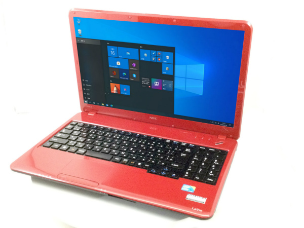 NEC Lavie LS550/D PC-LS550DS6R 無線LAN搭載モデル 中古ノート