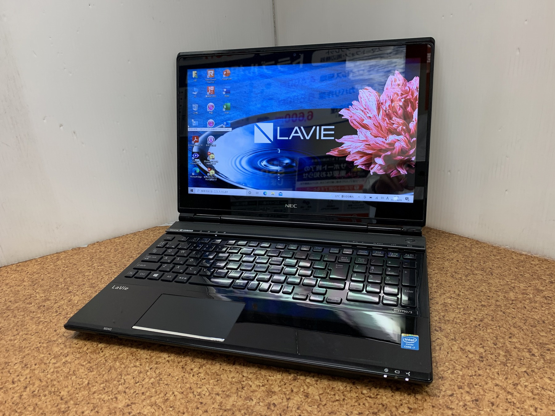 NEC LaVie LL750/F i7-2670/SSD128GB/メモリ8Gストレージ