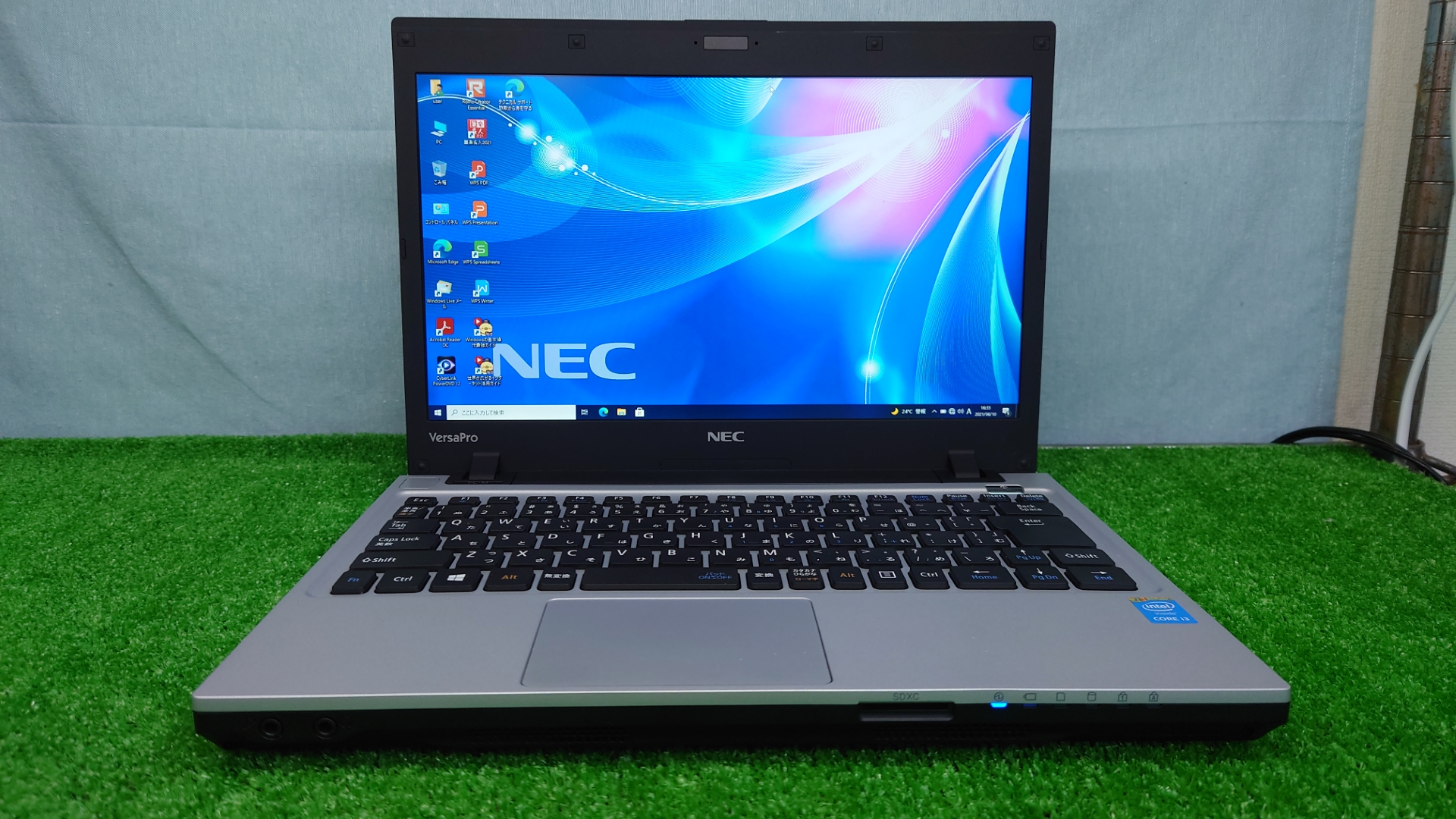 NEC VersaPro VC-M CPU：Core i3-4100M 2.5GHz / メモリ：4GB / SSD