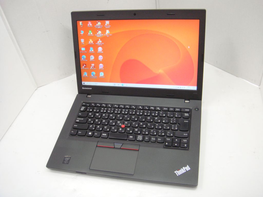 Lenovo ThinkPad L450 CPU：Corei5-5300U 2.3GHz /メモリ：4GB / HDD