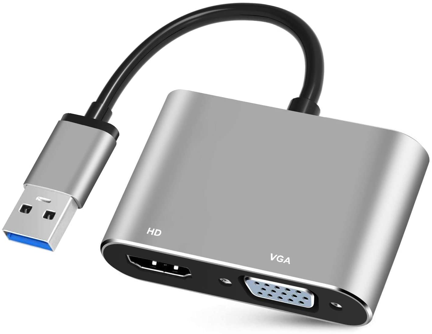 MINLUG USB3.0-HDMI/VGA 変換アダプター WU-MINGLU USB3.0-HDMI/VGA