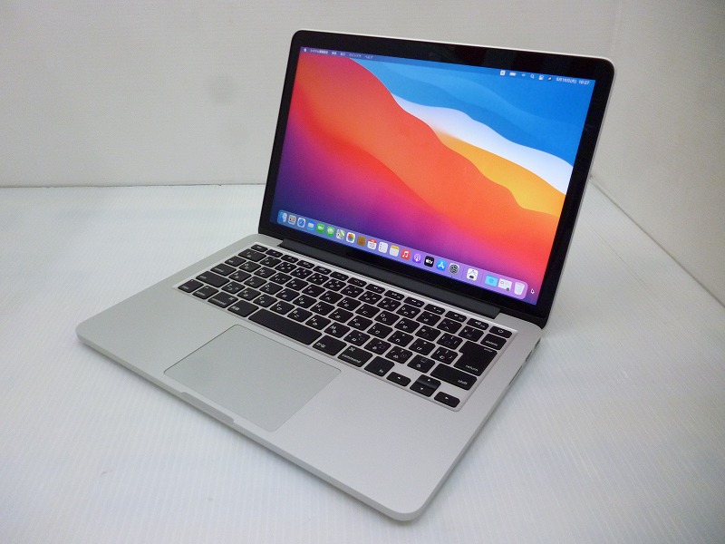 Apple MacBook Pro A1502 CPU:Core i5 2.8GHz/メモリ:8GB/SSD:512GB