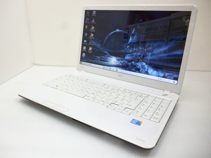 NEC LaVie LS550/B CPU:Core i5 M450 2.4GHz/メモリ:4GB/SSD:240GB/ODD