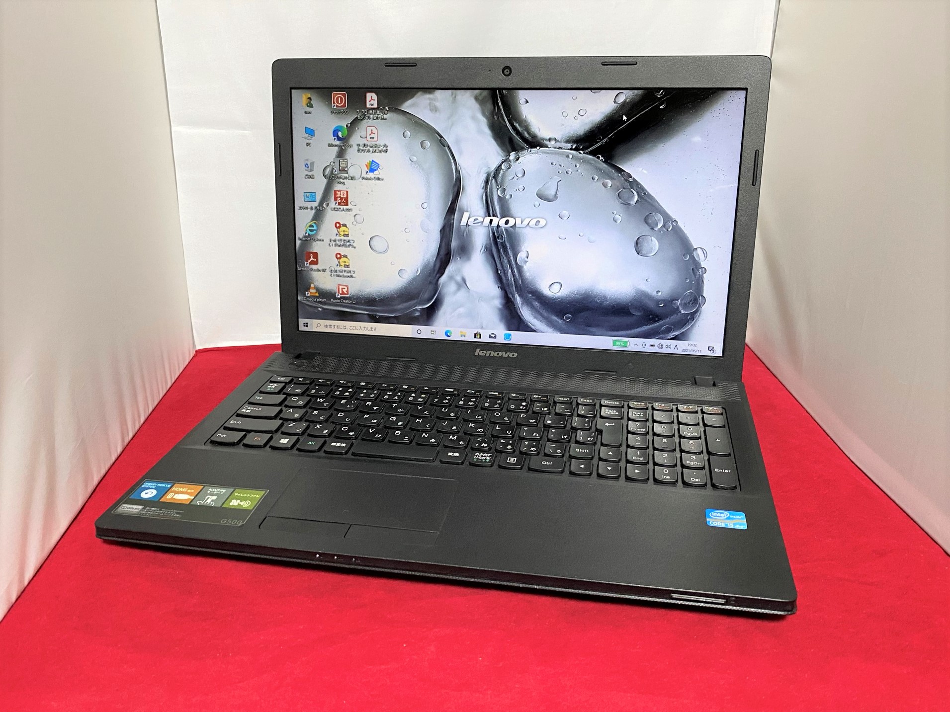 Lenovo G500 Windows10 Home 64bit(内蔵リカバリ) / Polaris Office