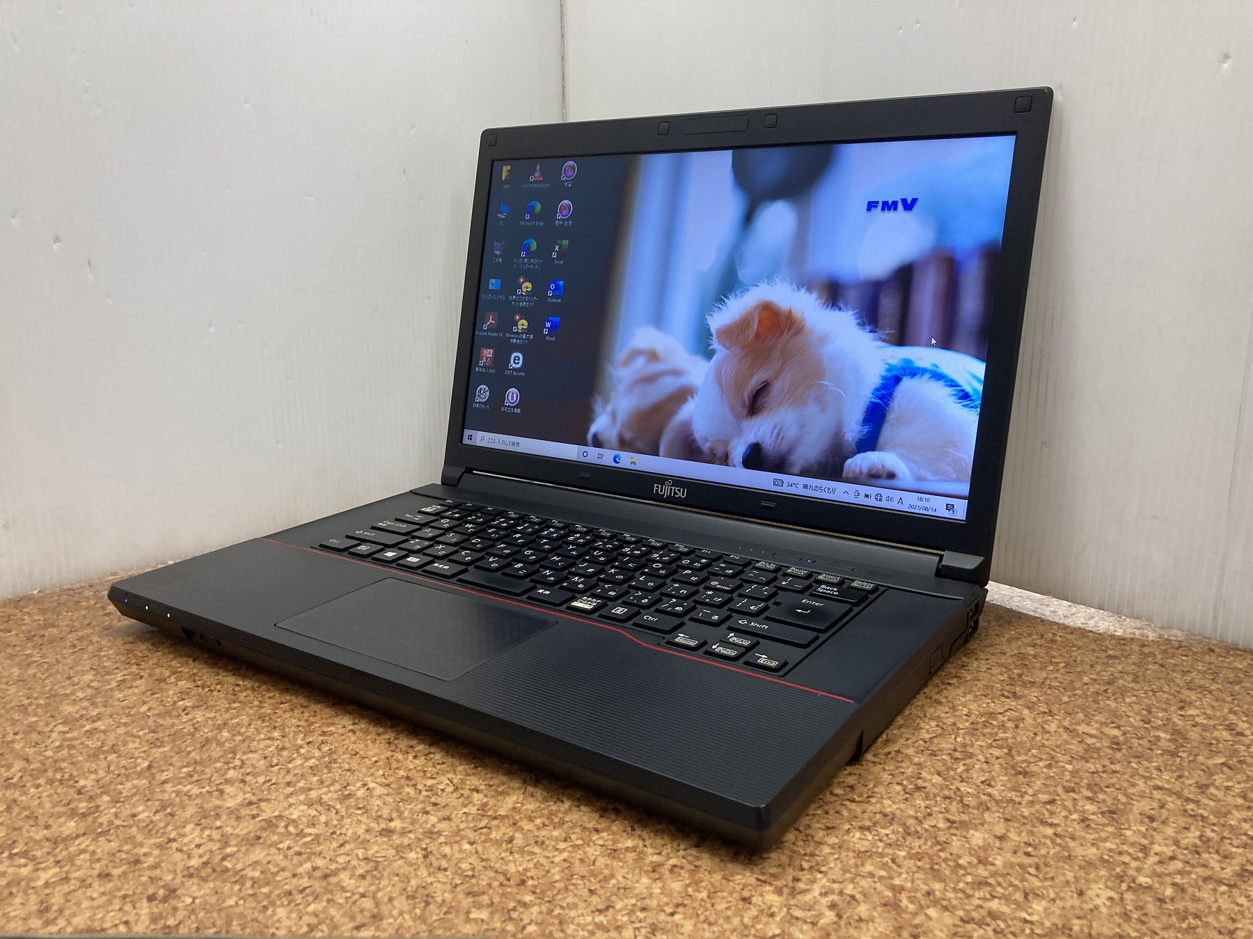 富士通 LIFEBOOK A553/G CPU：Celeron B730 1.8GHz / メモリ：4GB