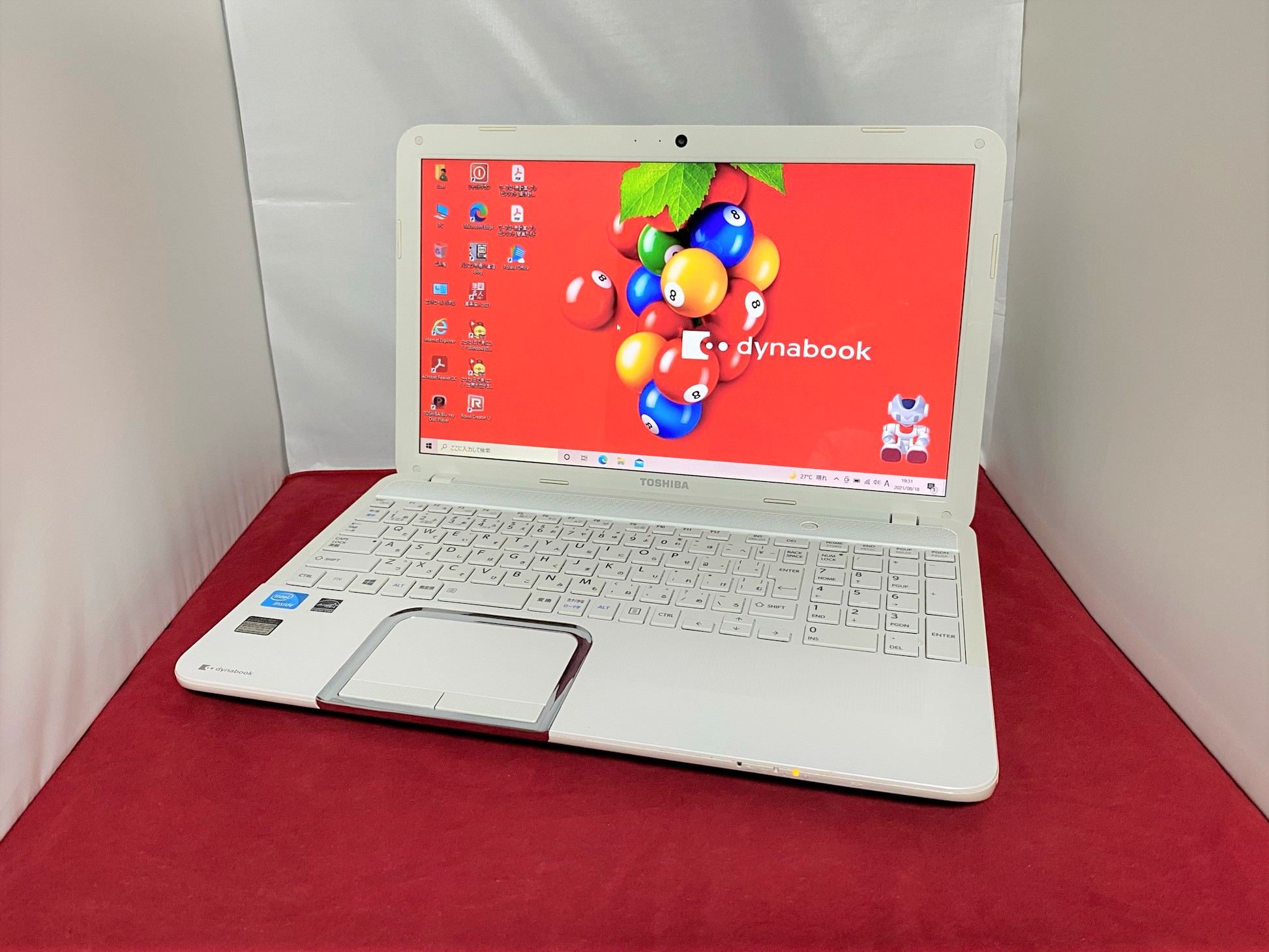 PC/タブレット ノートPC 東芝 dynabook T552/37GW Windows10 Home 64bit(内蔵リカバリ 