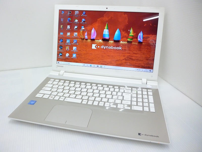 東芝 dynabook T45/VG CPU:Celeron 3215U 1.70GHz/メモリ:8GB/HDD:1TB