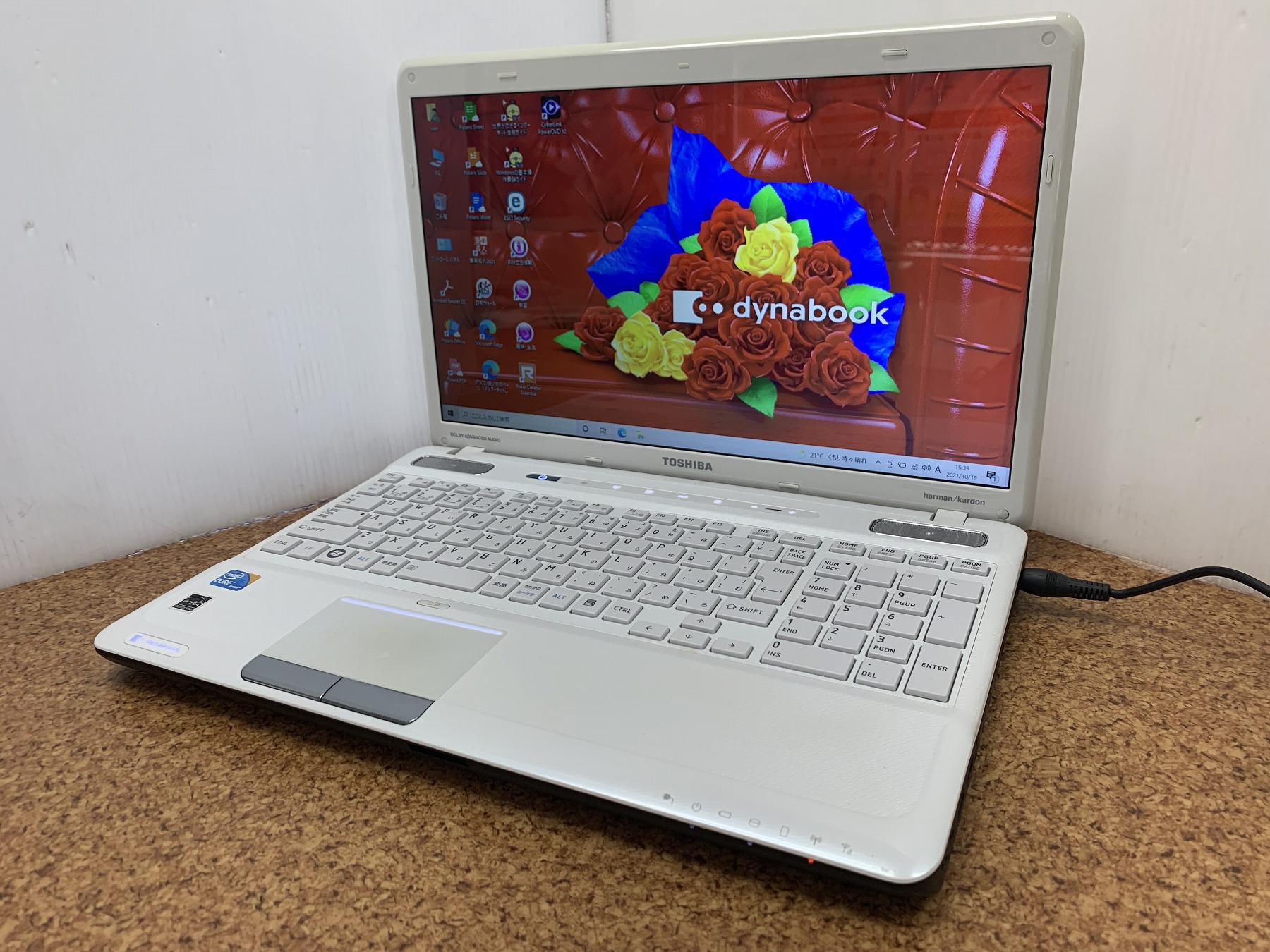 新品SSD 東芝 ノートPC TX/77MWH i5 4GB 無線 Win10