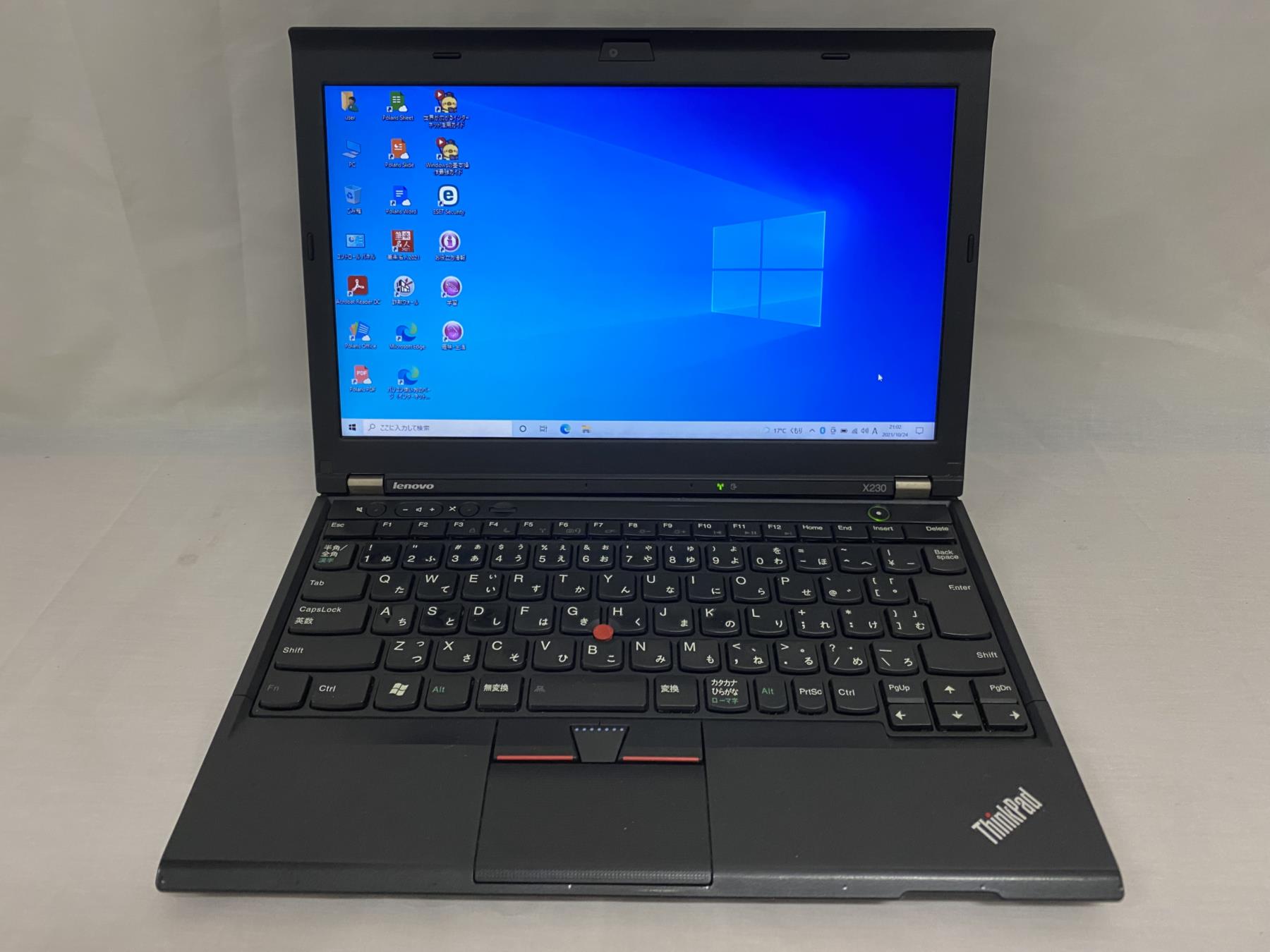 ≪win10≫ Lenovo ThinkPad X230 動作品