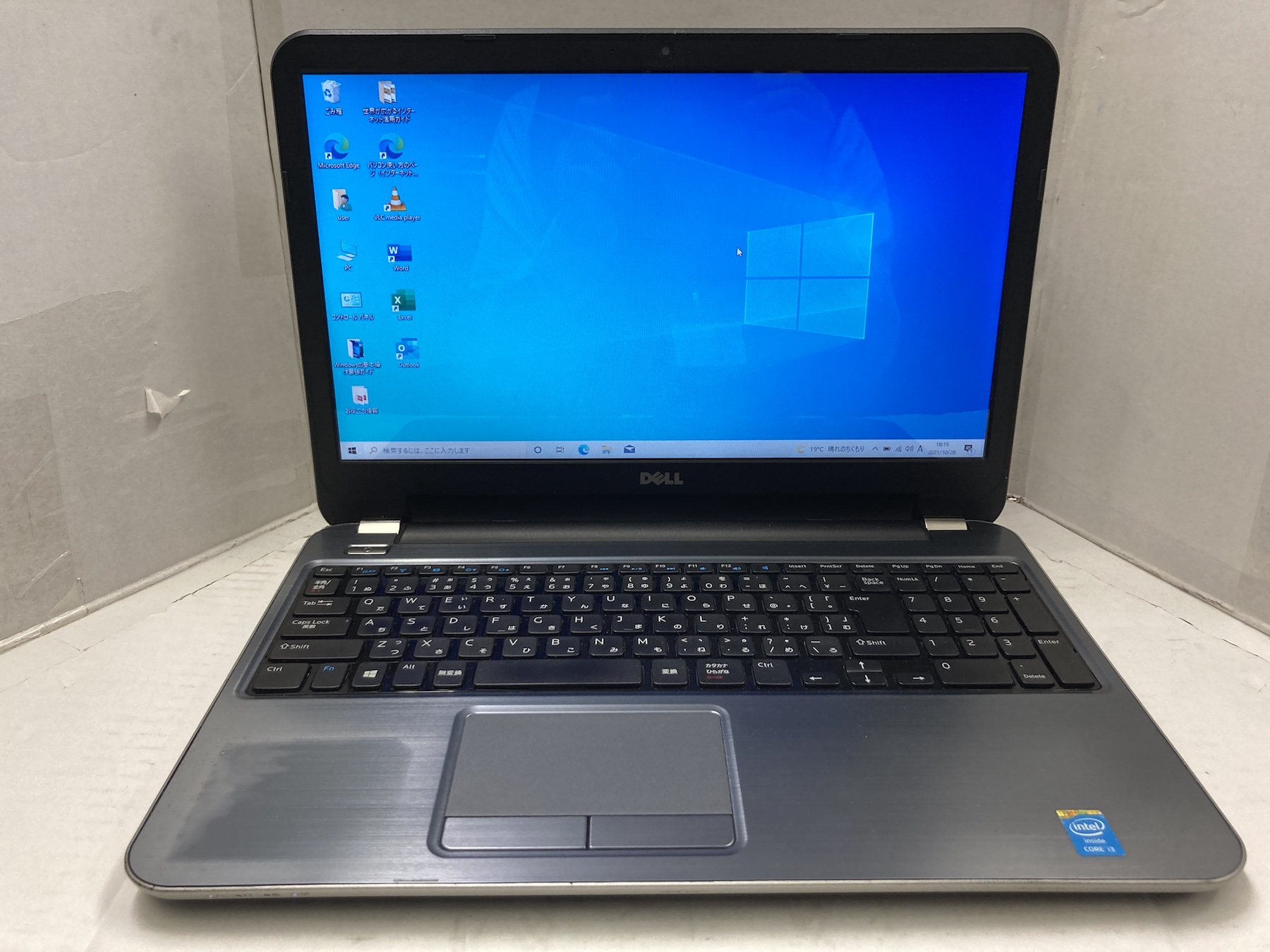 DELL Inspiron 15R 5537 (CPU： Core i3 4010U 1.7GHz/メモリ：4GB/SSD ...