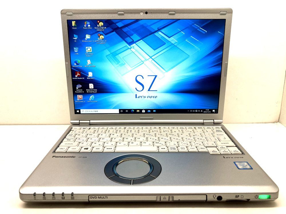 レッツノート CF-SZ6 i7 8GB 256GB DVD (K390)