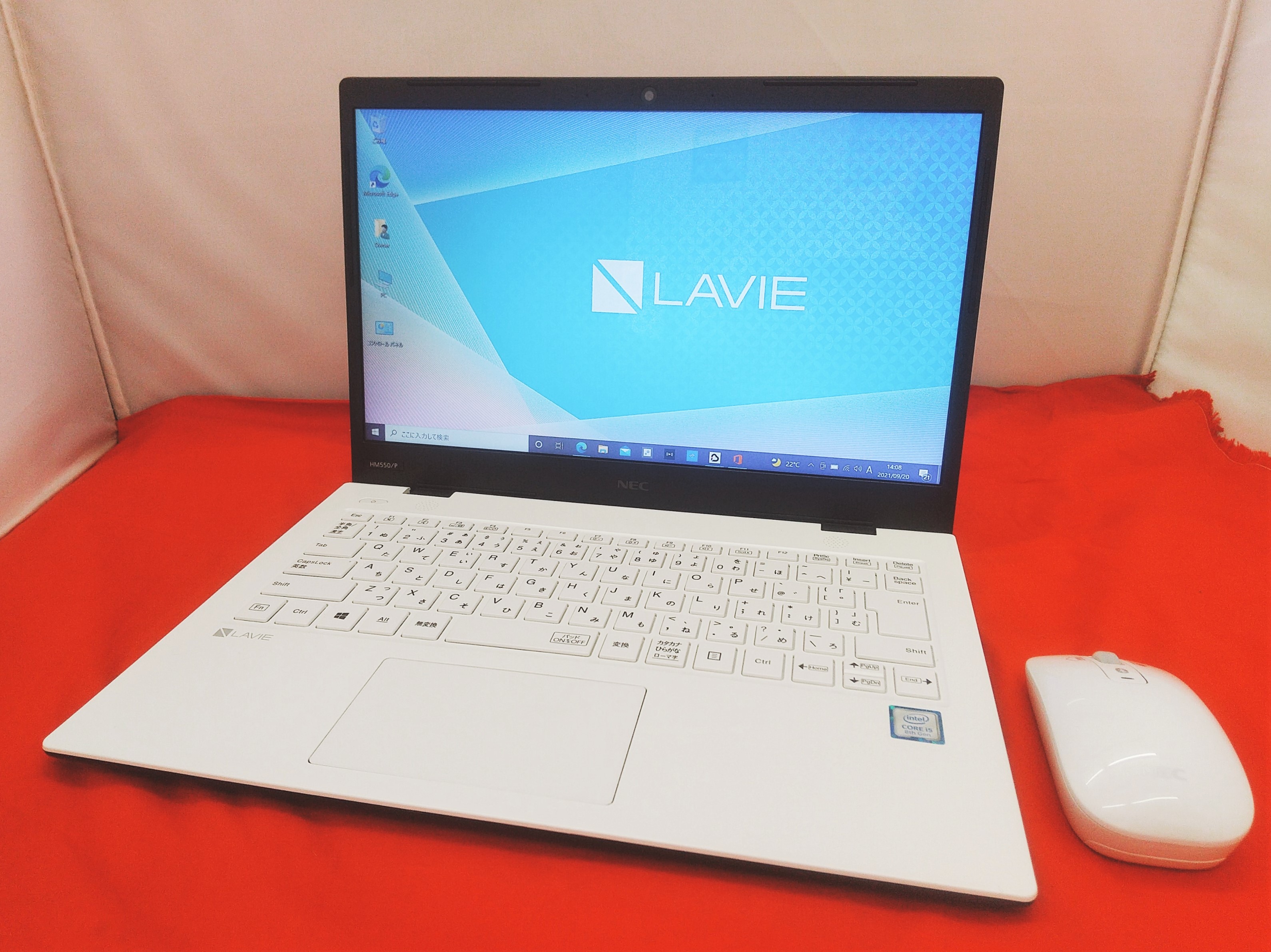 NEC LAVIE PC-HM550/P Windows10 Home 64bit(内蔵リカバリ) / Polaris