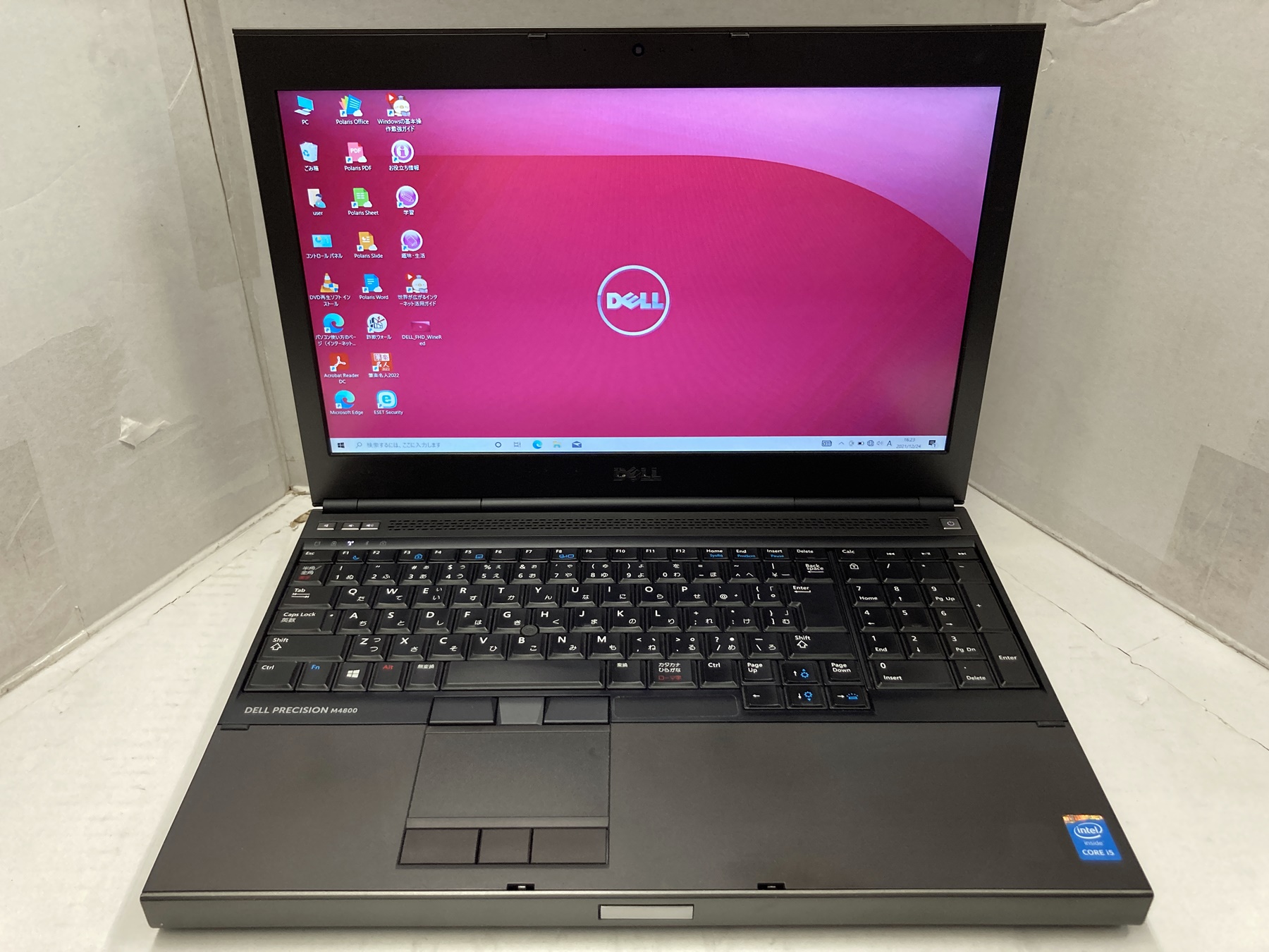 【最上位ワークステーション】 【クリエイティブな作業にも】 Dell Precision M4800 Mobile Workstation モバイルワークステーション 第4世代 Core i7 4810MQ 8GB 新品SSD120GB Windows10 64bit WPSOffice 15.6インチ フルHD カメラ 無線LAN ノートパソコン PC