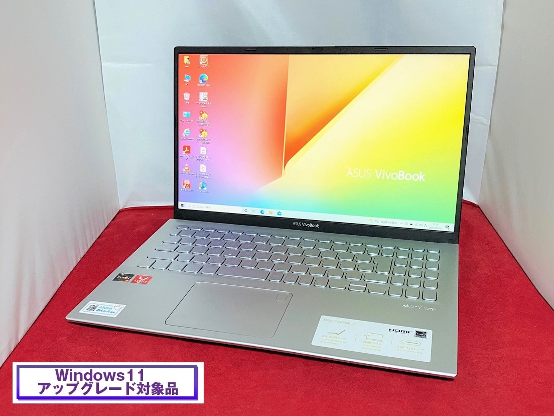 ASUS VivoBook15 X512DA-BQ1136TS Windows10 Home 64bit(内蔵リカバリ