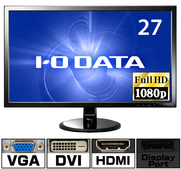 IO DATA 27インチモニター LCD-MF276XDB 新品、無線ＬＡＮ、サプライ ...