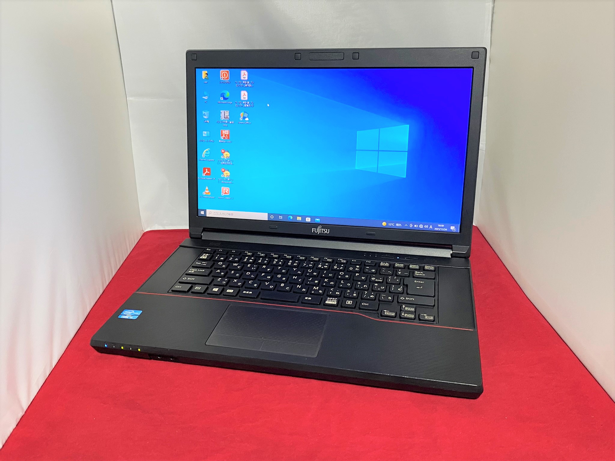 富士通 LIFEBOOK A573/G Windows10 Pro 64bit(内蔵リカバリ) / Polaris