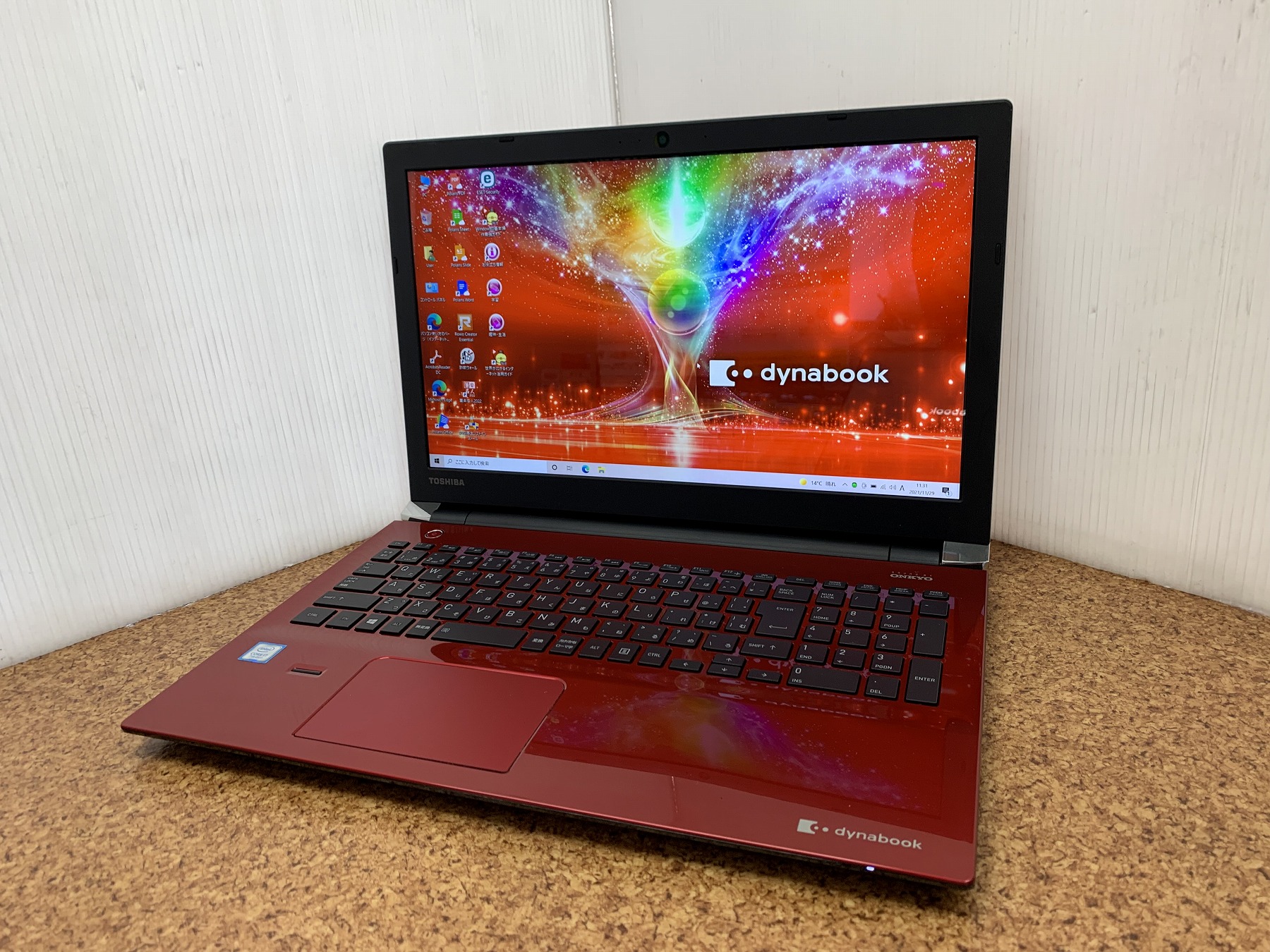 東芝 T75/CBS core i7-7500U/メモリ8GB/SSD480GB