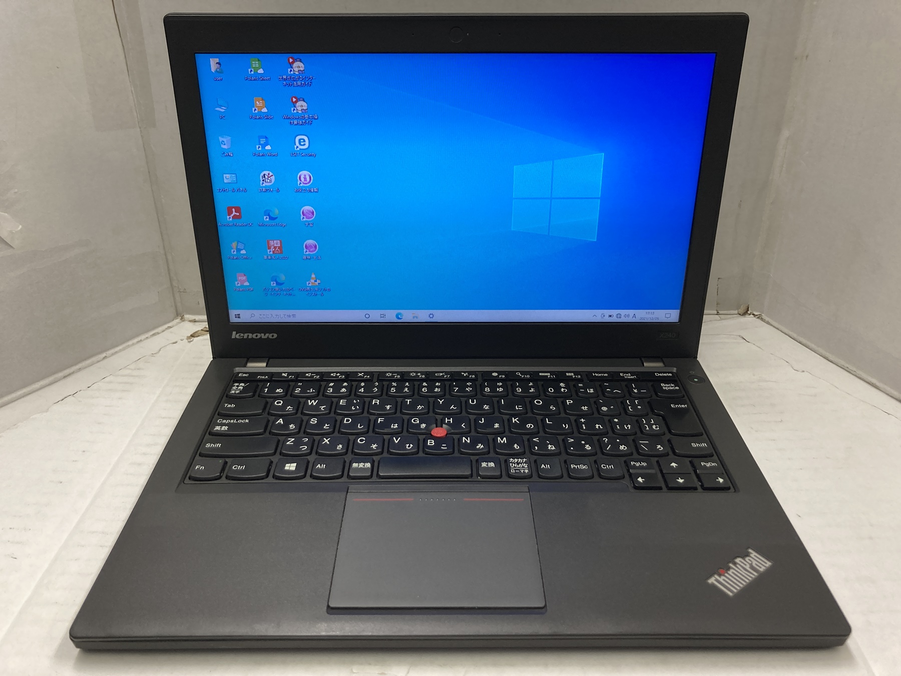 無しカードスロットThinkPad X240 i5-4300U 8GB 240GB