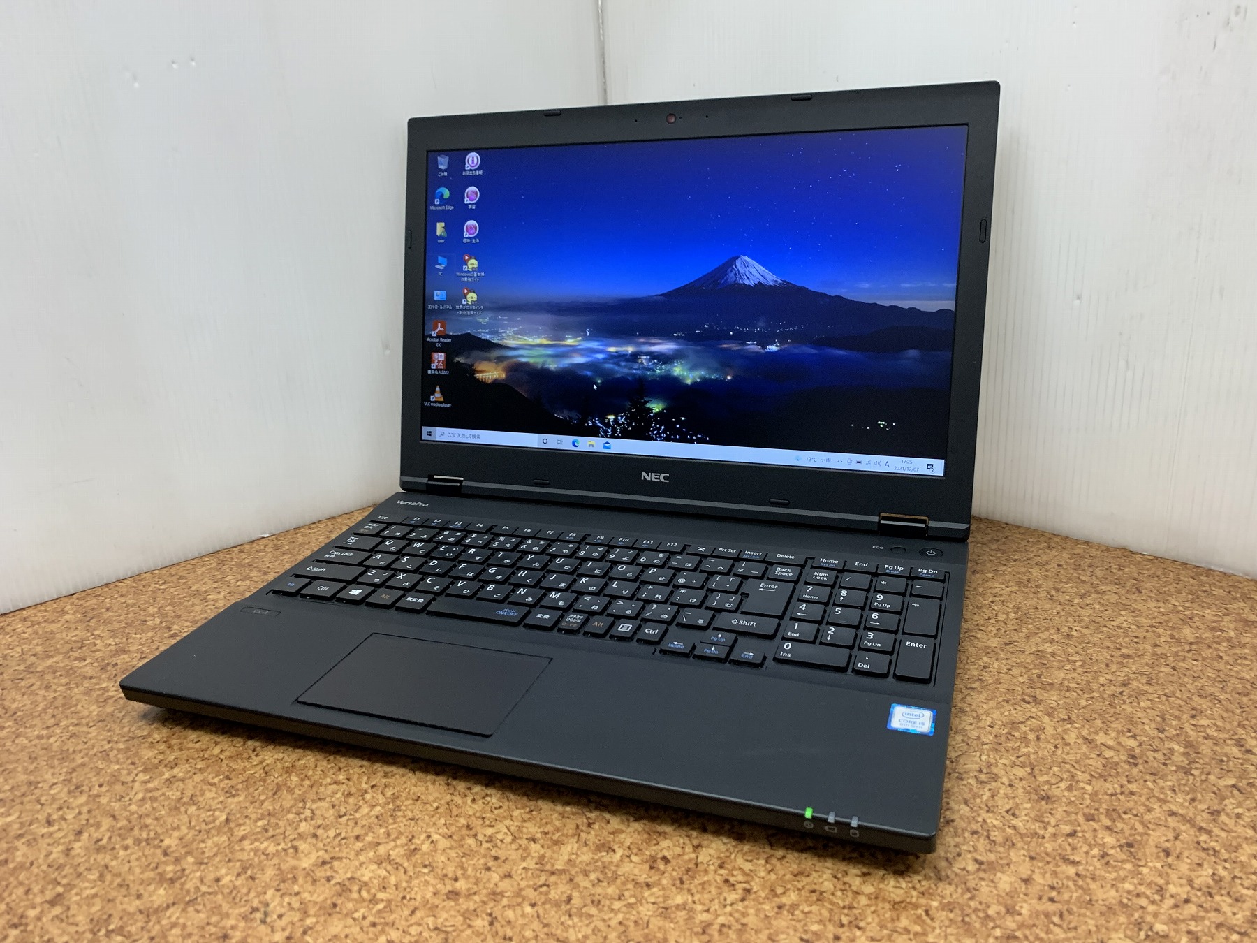 ノートパソコン NEC VersaPro VX-T PC-VK16EXZDT 中古 Windows10 64bit テンキー メモリ4GB