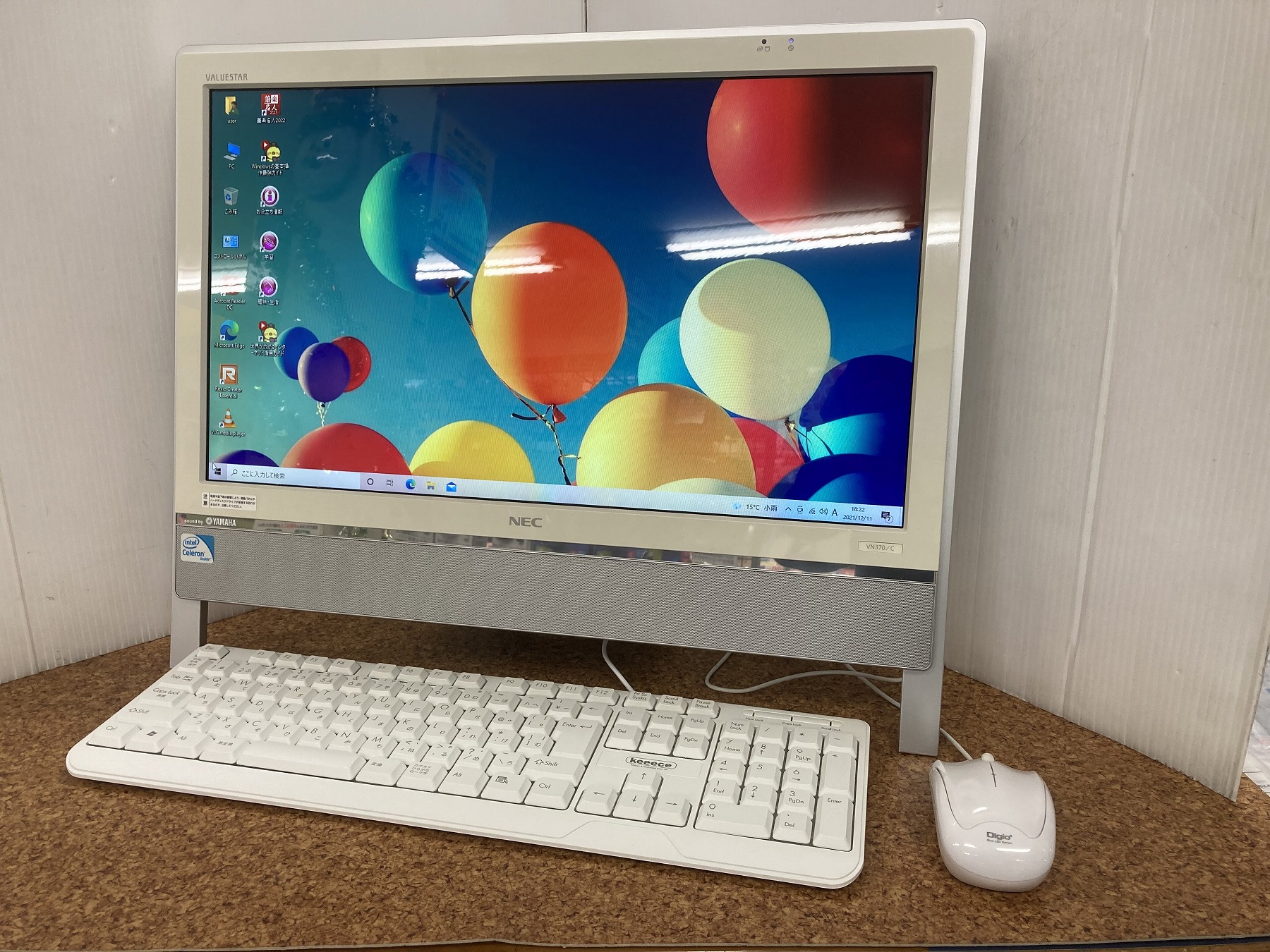 NEC 一体型デスクトップパソコン VALUESTAR VN370