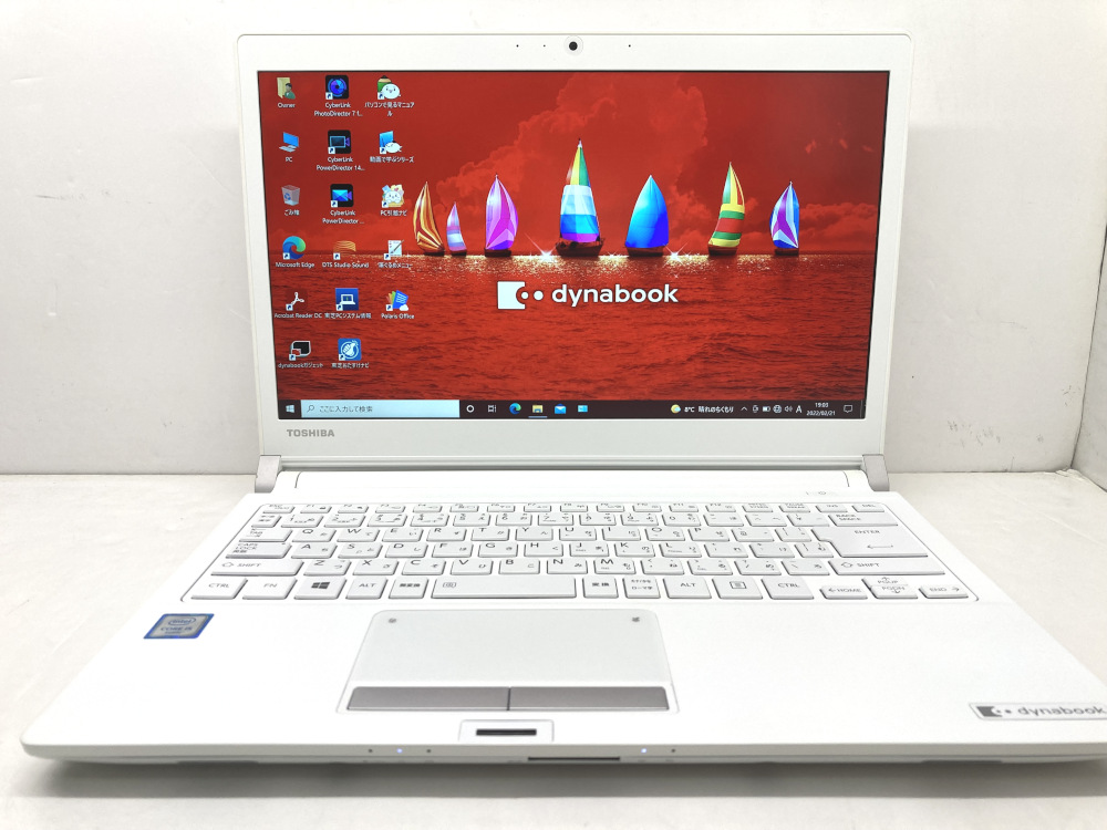 東芝 dynabook RX73/VWP CPU：Core i5 6200U 2.3GHz / メモリ