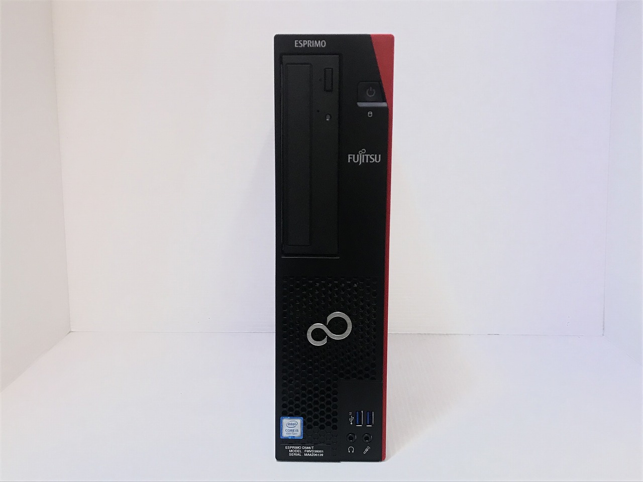 富士通 ESPRIMO D588/T CPU：Core i5 8600 3.1GHz / メモリ：16GB