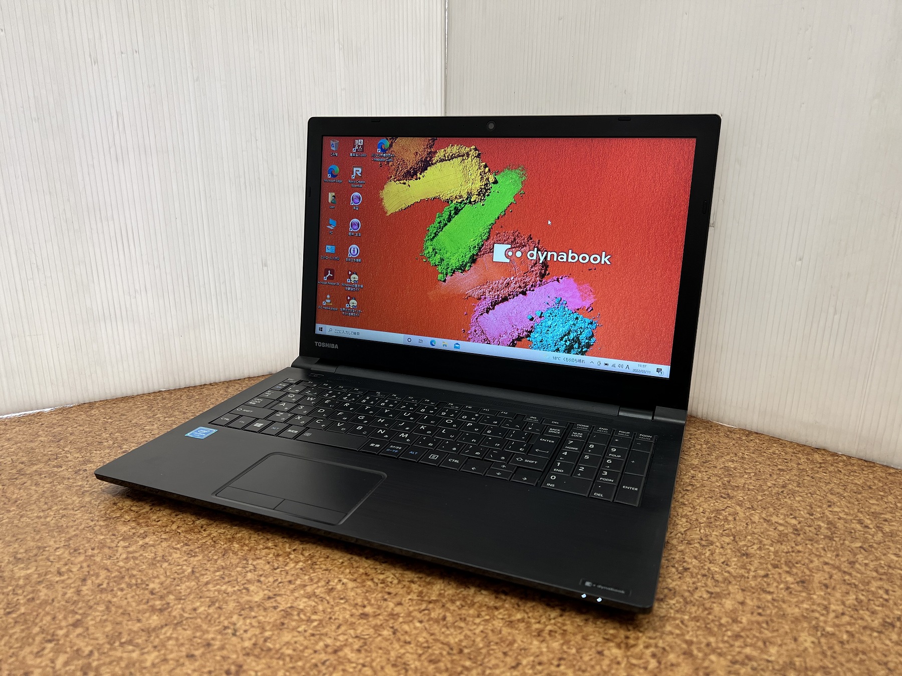 東芝 dynabook AZ15/EB CPU：Celeron 3865U 1.8GHz / メモリ：4GB