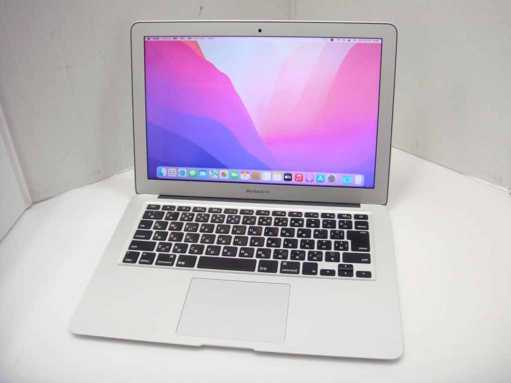 Apple MacBookAir A1466 CPU：Core i5 1.6GHz/ メモリ：8GB / SSD